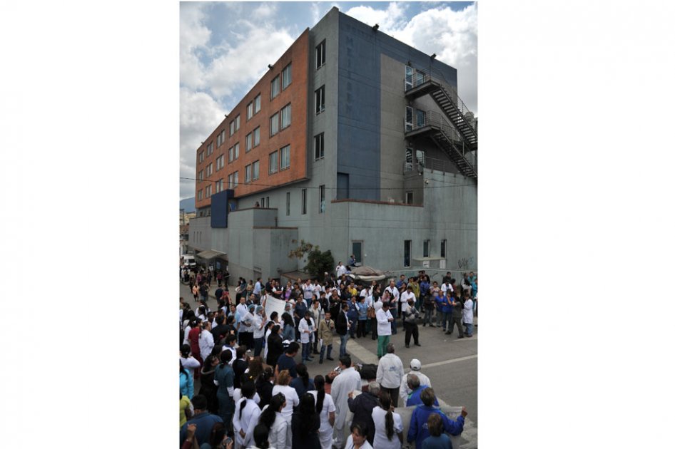 Protesta laboral en Meissen