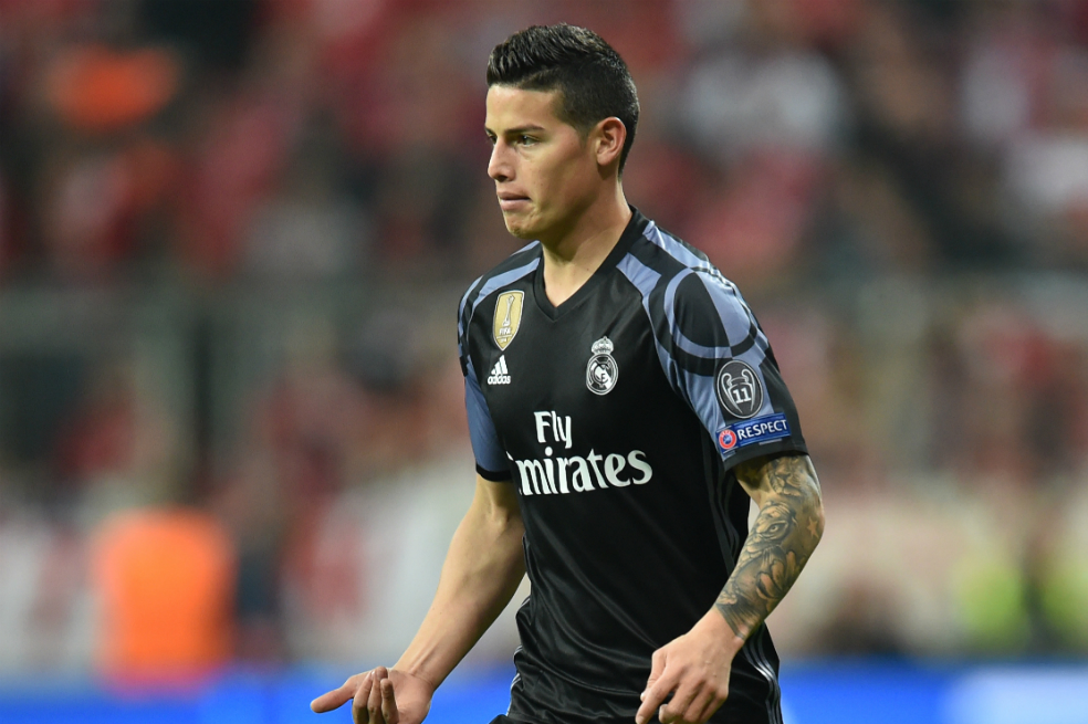 «A James lo quiero como a todos»: Zidane