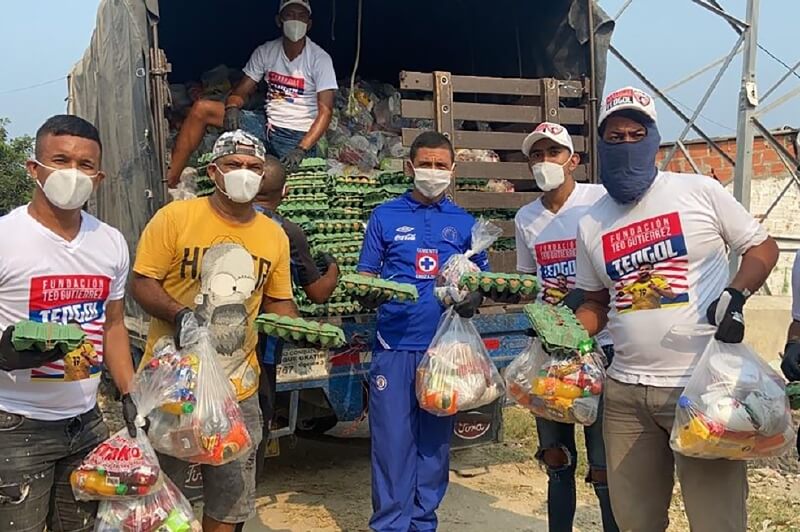 El lado solidario del fútbol colombiano
