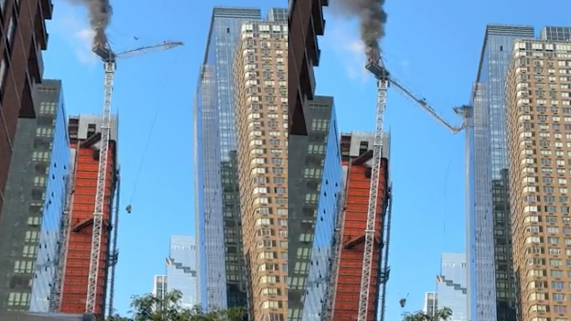 Caída de grúa en Manhattan deja cinco personas heridas
