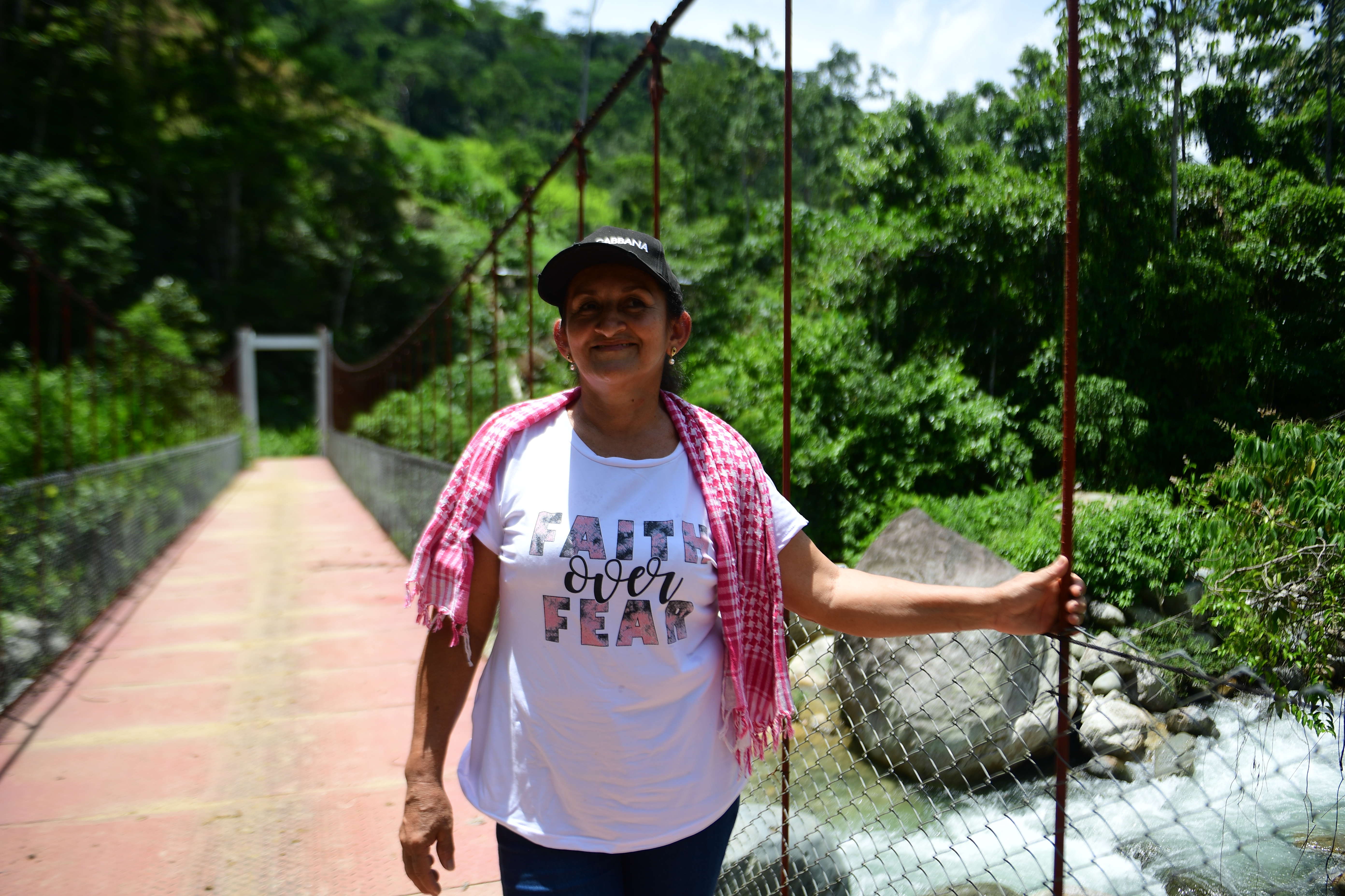 Patricia Pereira, miembro de la JAC en Jericó, Sardinata.