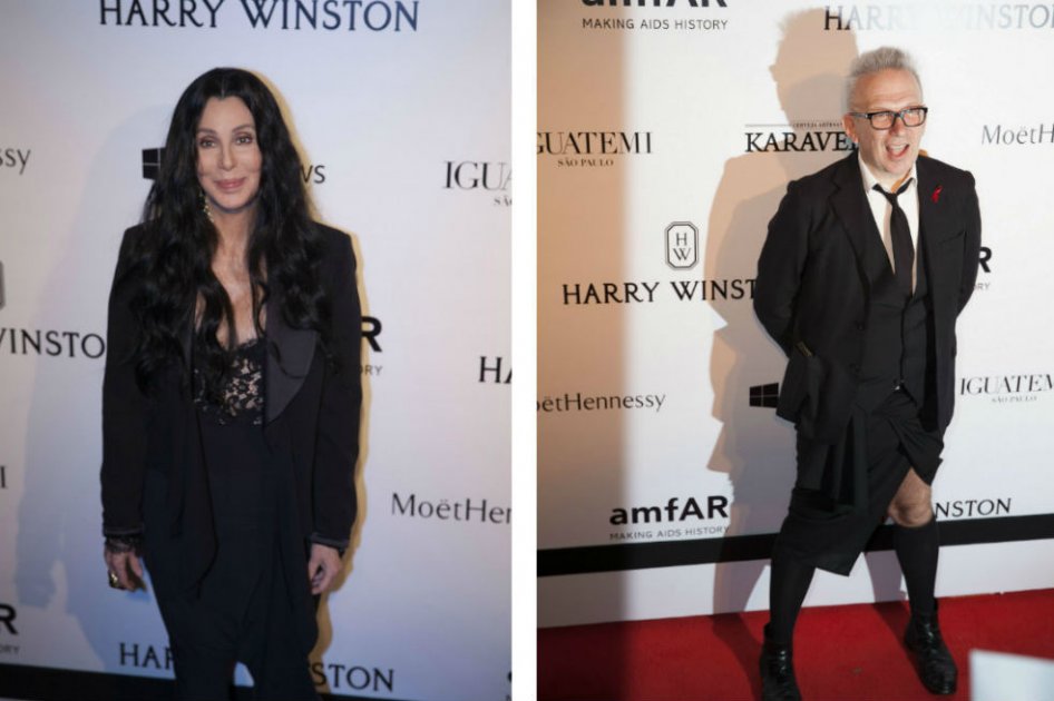 Cher y Gaultier reciben premios en gala contra sida «Inspiration»