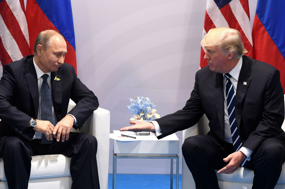 Trump propuso a Putin reunirse en la Casa Blanca