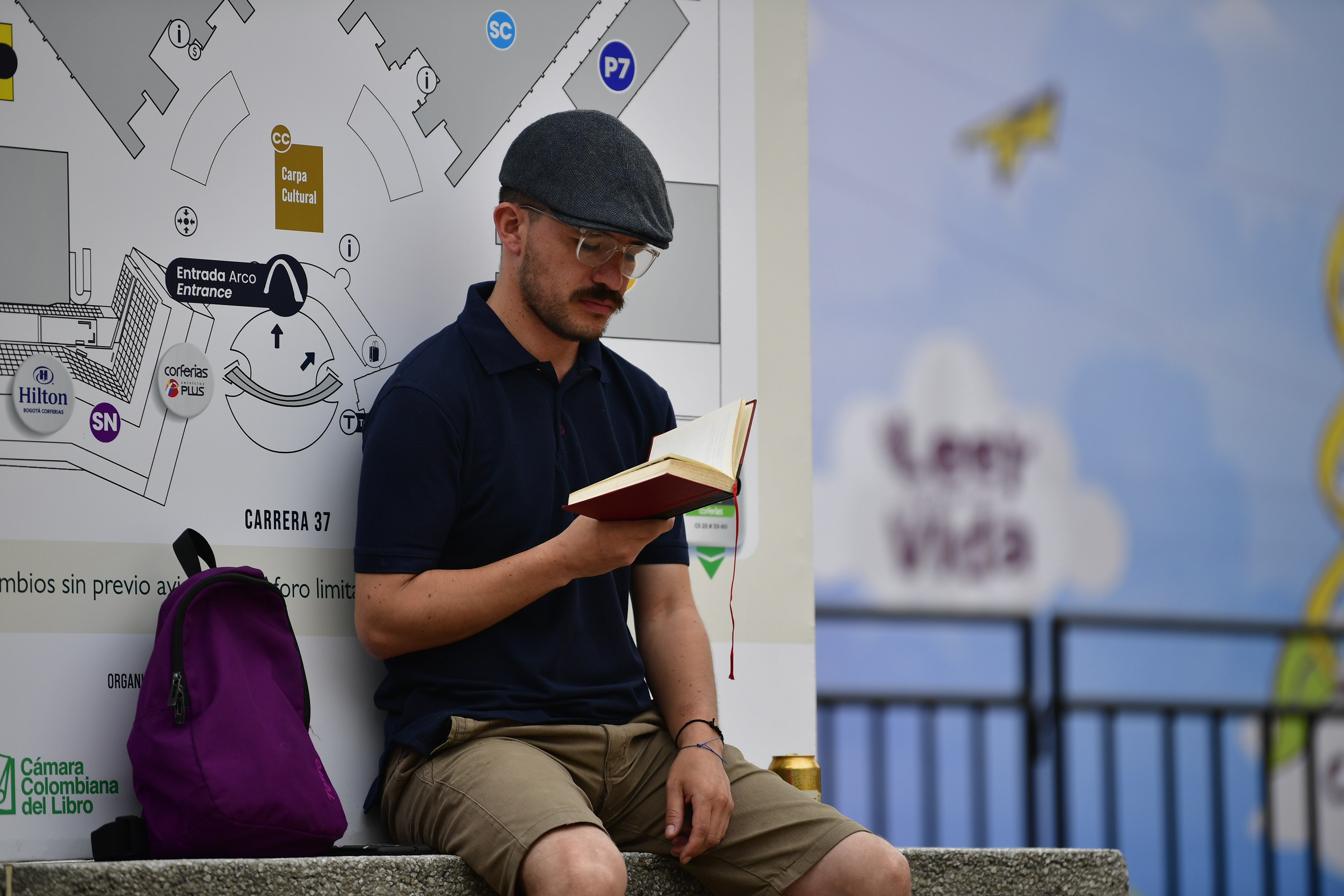 Aspectos de la Feria del Libro 2024 (FilBo) en Corferias con Brasil como país invitado