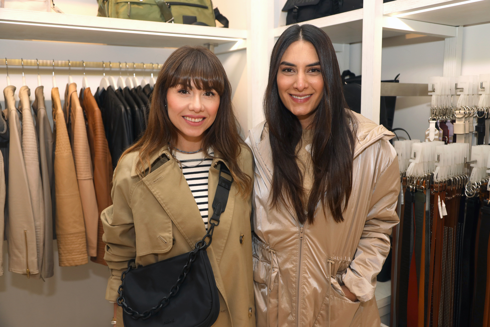 Juliana Silva y Linda Baldrich