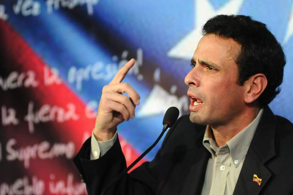 ‘Al Gobierno le interesa la polarización entre la clase media y los barrios.’: Henrique Capriles