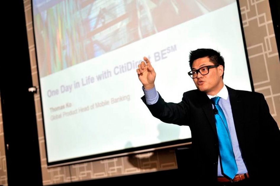 Thomas Ko, jefe global de la banca móvil de Citibank.