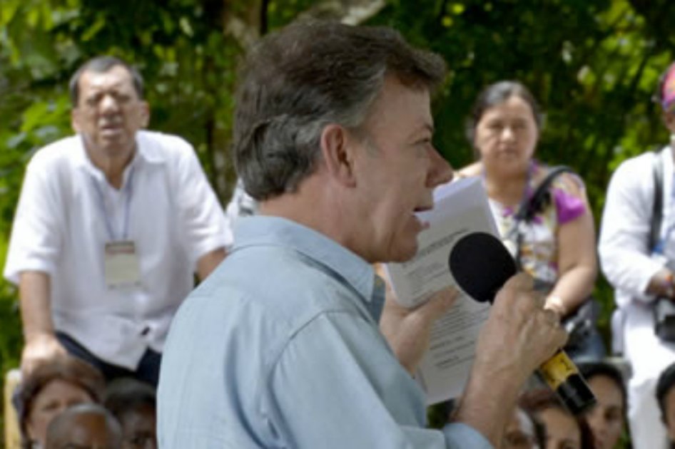 Presidente Santos celebra primer acuerdo alcanzado con Farc