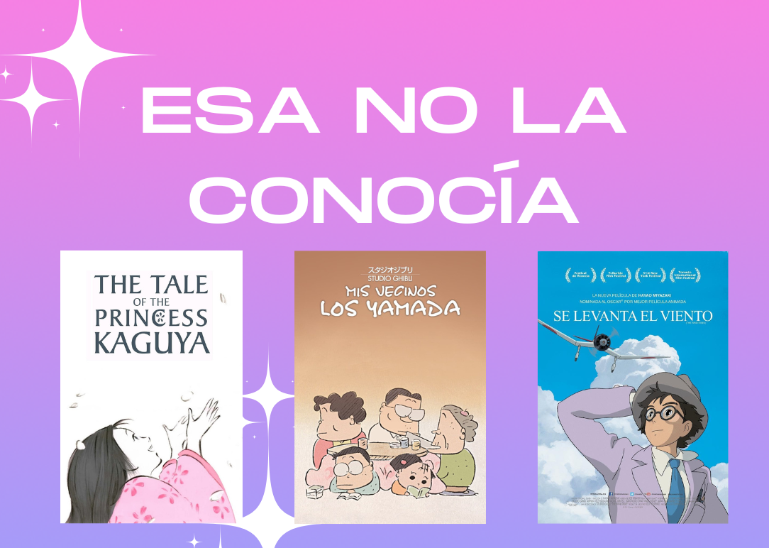 6 películas de Studio Ghibli que quizás no has visto