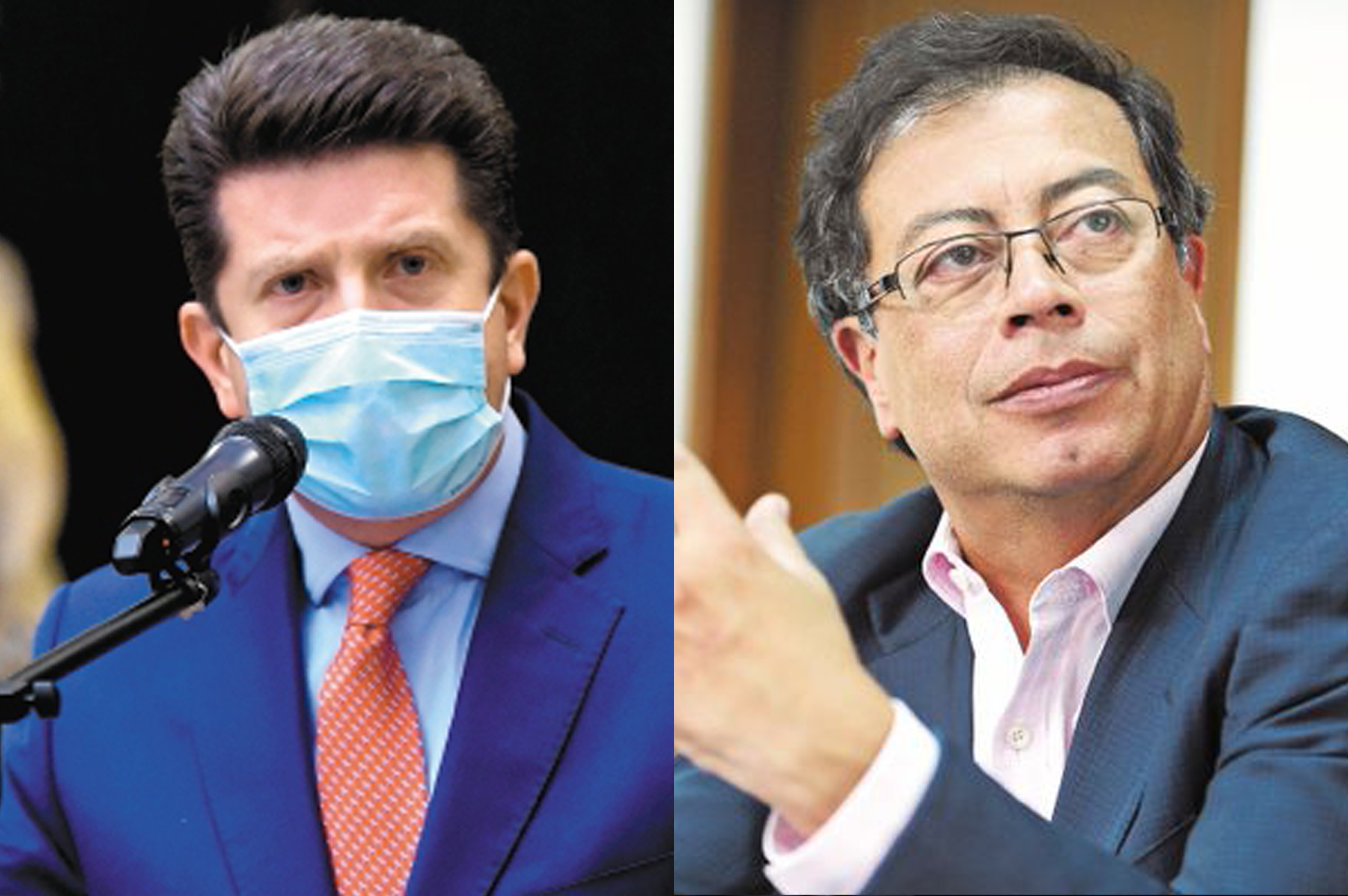 Los comentarios del ministro Molano en contra de Gustavo Petro
