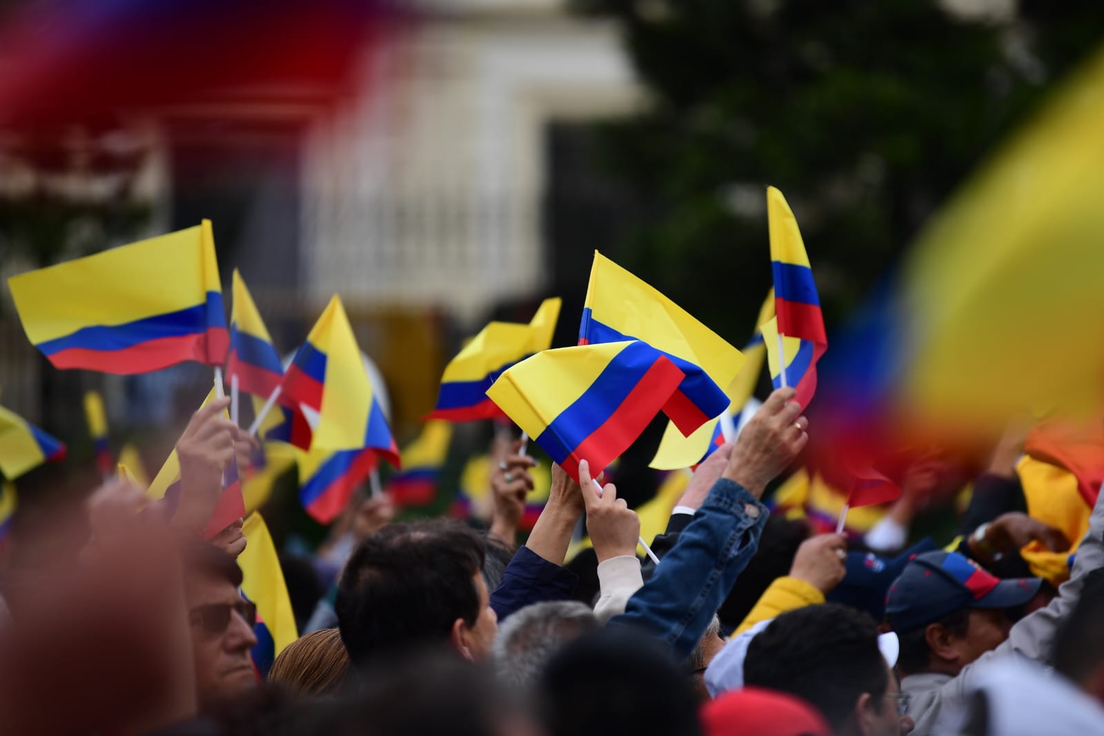 Marchas en Bogotá: “Colombia eligió un cambio y no será de mentira”, Gustavo Petro