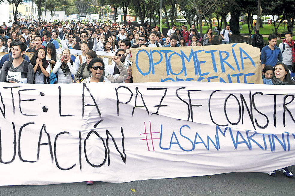 Triangulaciones en la San Martín