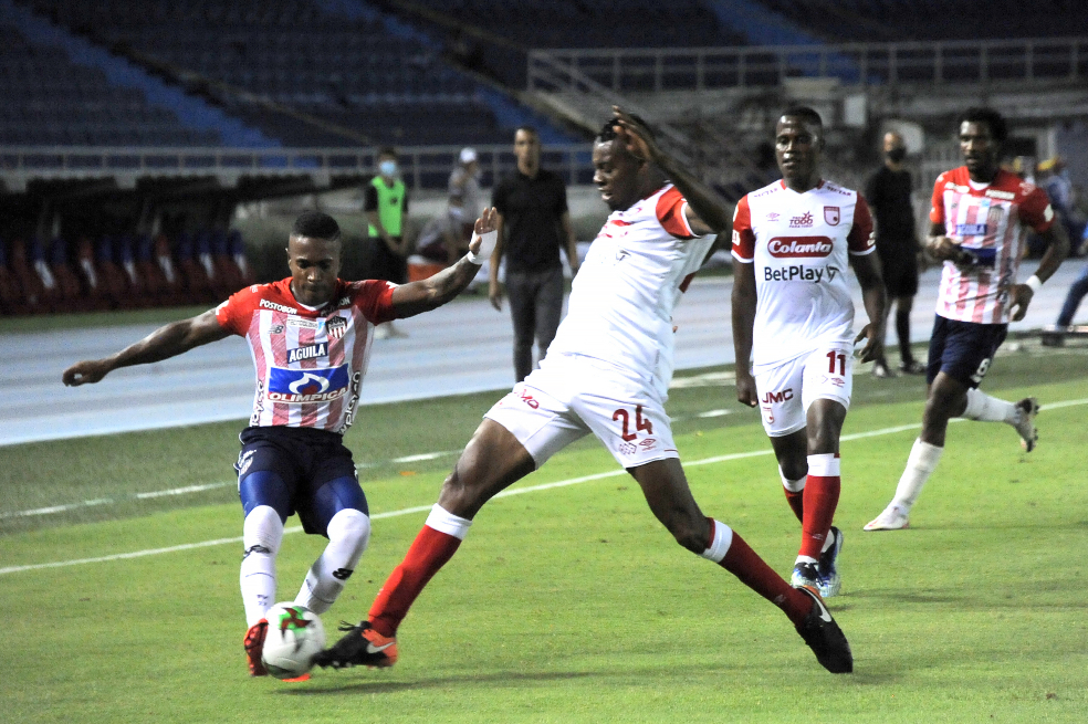 Júnior y Santa Fe registraron el segundo empate de la fecha 15 de la Liga BetPlay