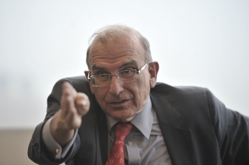 Humberto de la Calle, jefe negociador del Gobierno en La Habana. Foto: Óscar Pérez.