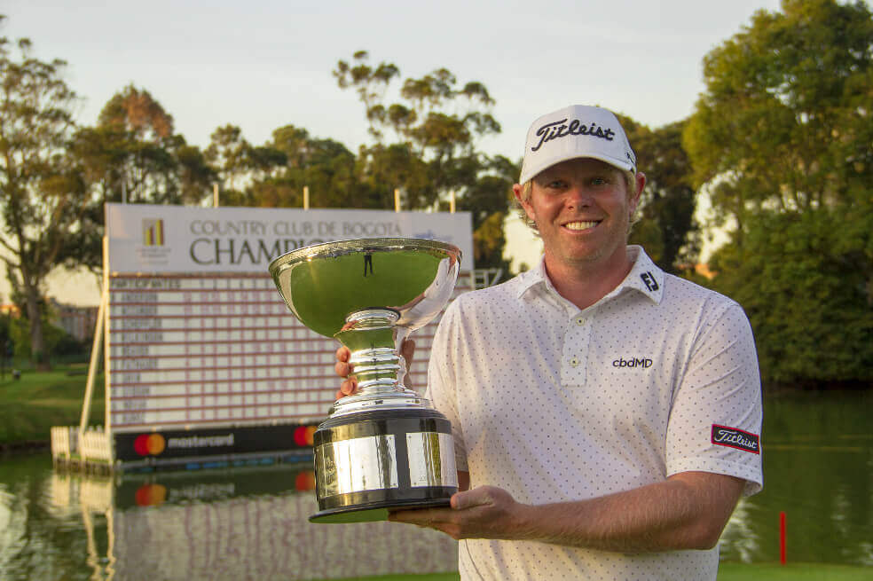 Mark Anderson, campeón del Country Club de Bogotá Championship del Web.com Tour