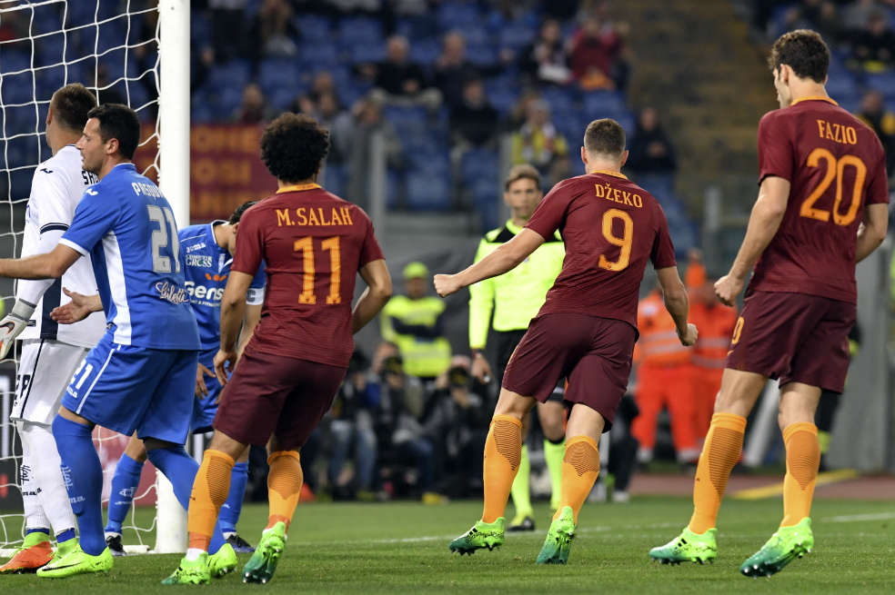 Con doblete de Edin Dzeko, Roma venció a Empoli en la Serie A