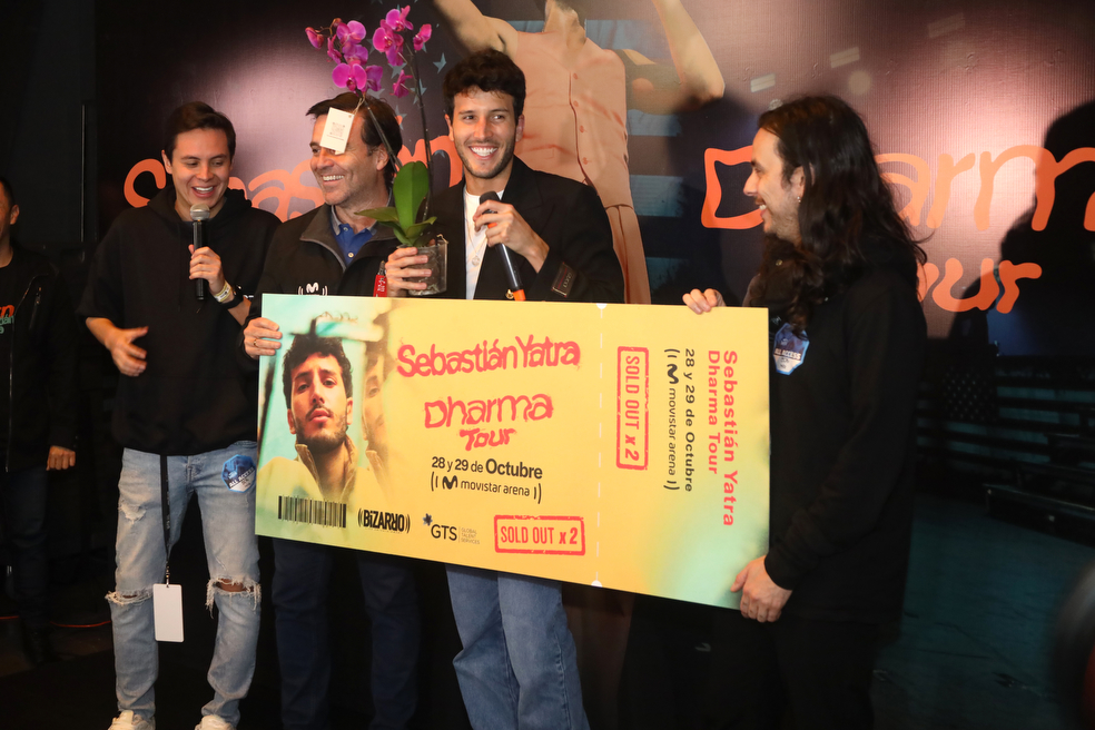 Concierto Sebastián Yatra en Bogotá