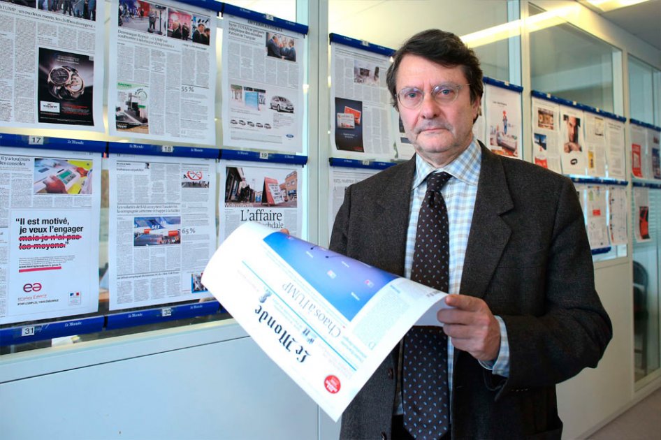 Fallece jefe de redacción del diario Le Monde