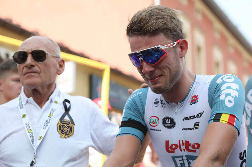 El Tour de Polonia rindió homenaje al fallecido Bjorg Lambrecht