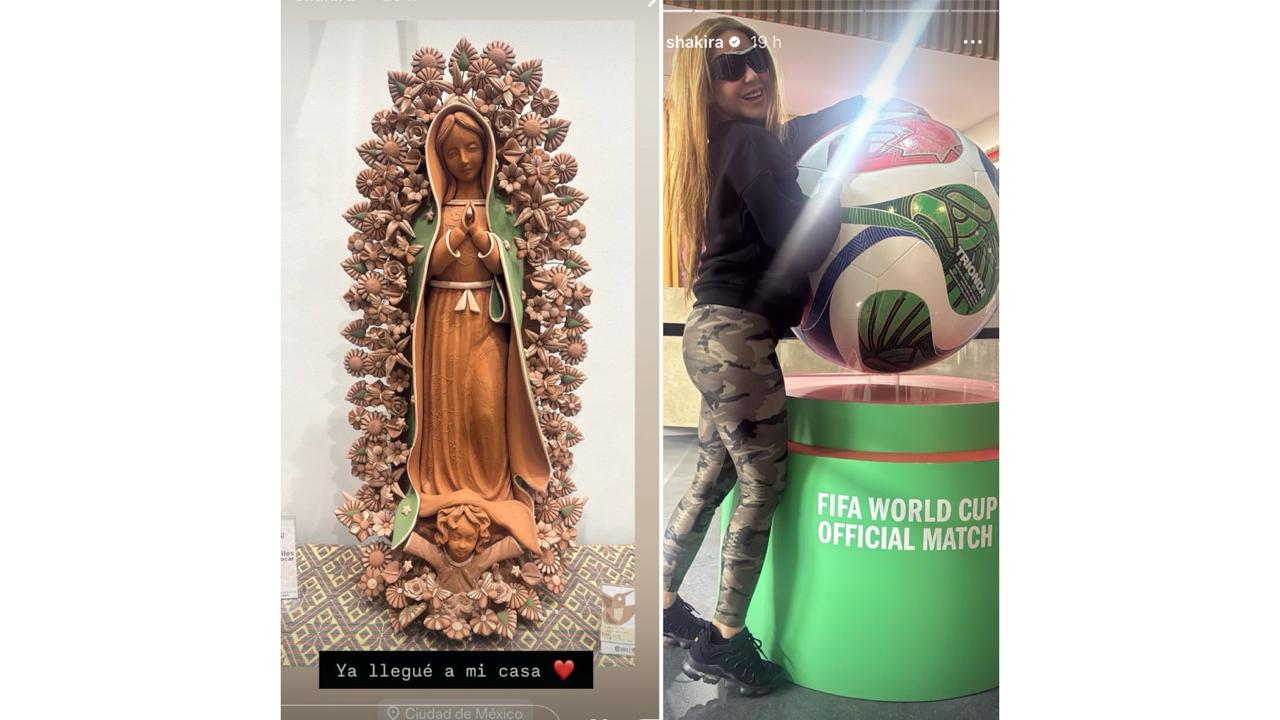 Shakira ya está en México para el Mundial 2026. Este fue su contundente mensaje de llegada