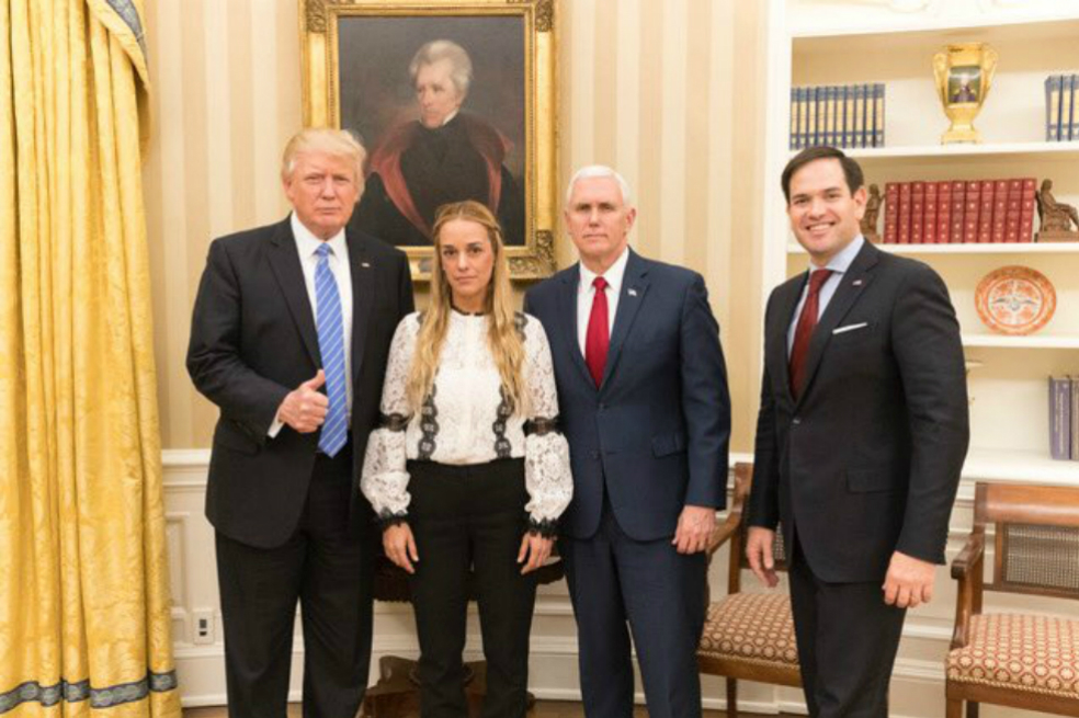 Donald Trump se reúne con Lilian Tintori y exige «liberación inmediata» de Leopoldo López