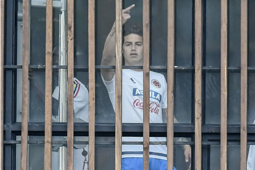 El gesto de James Rodríguez que le da la vuelta al mundo