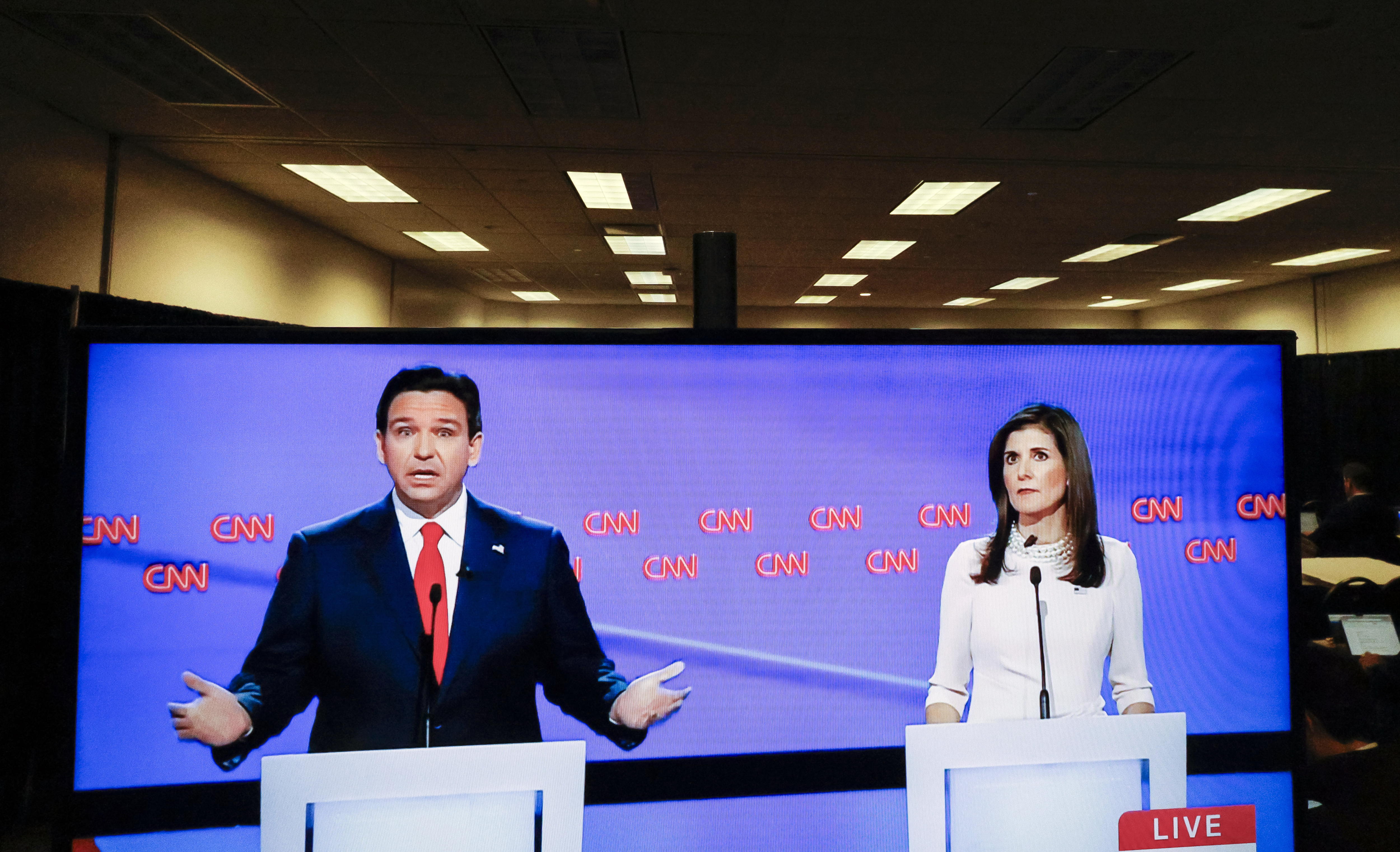 “Una nueva generación”: lo más destacado del debate republicano entre Haley y DeSantis