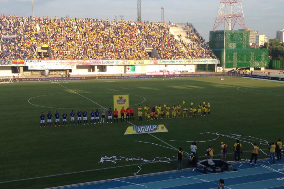 El partido entre Alianza Petrolera y Millonarios fue ganado 2-0 por el cuadro local. / Facebook: Alianza Petrolera (Barrancabermeja)