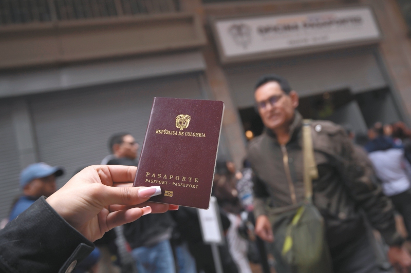 Una Colombia sin pasaporte