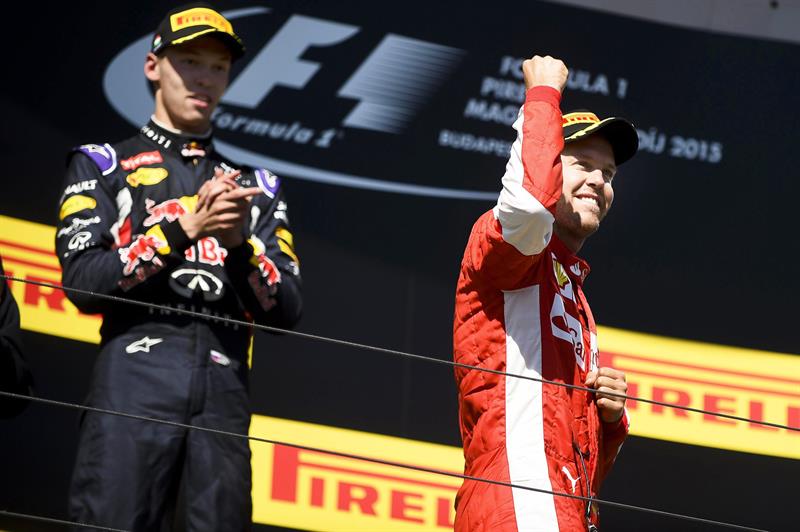 Sebastian Vettel ganó el Gran Premio de Hungría
