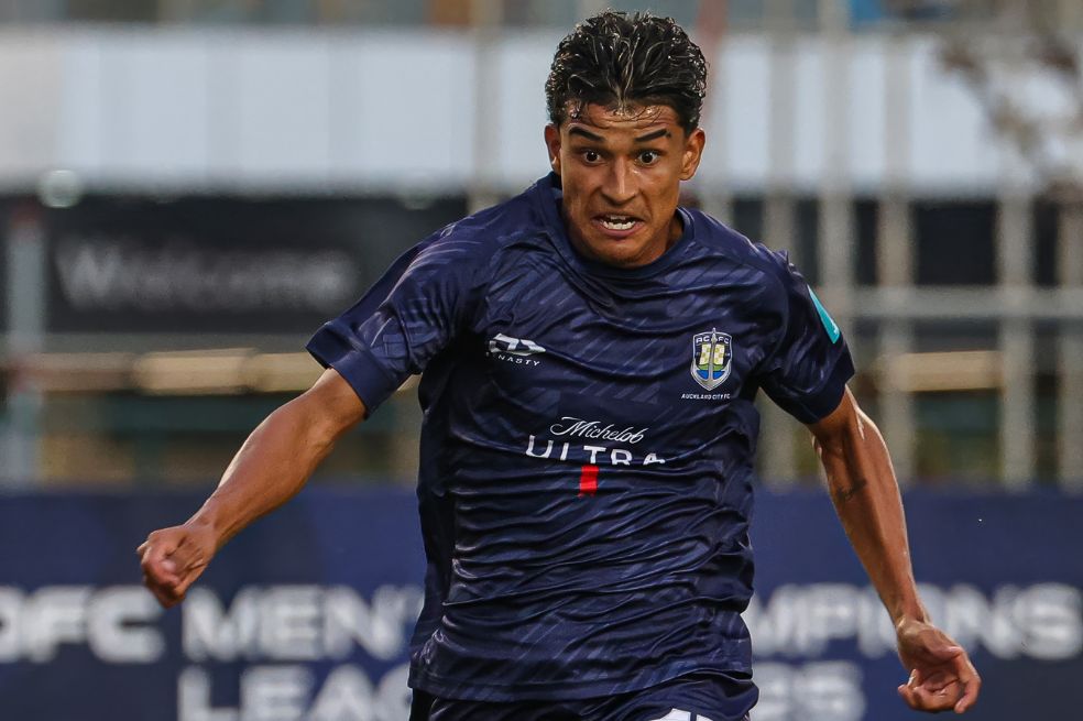 Jerson Lagos, futbolista colombiano del Auckland City.