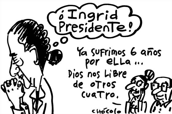¡Íngrid presidente!