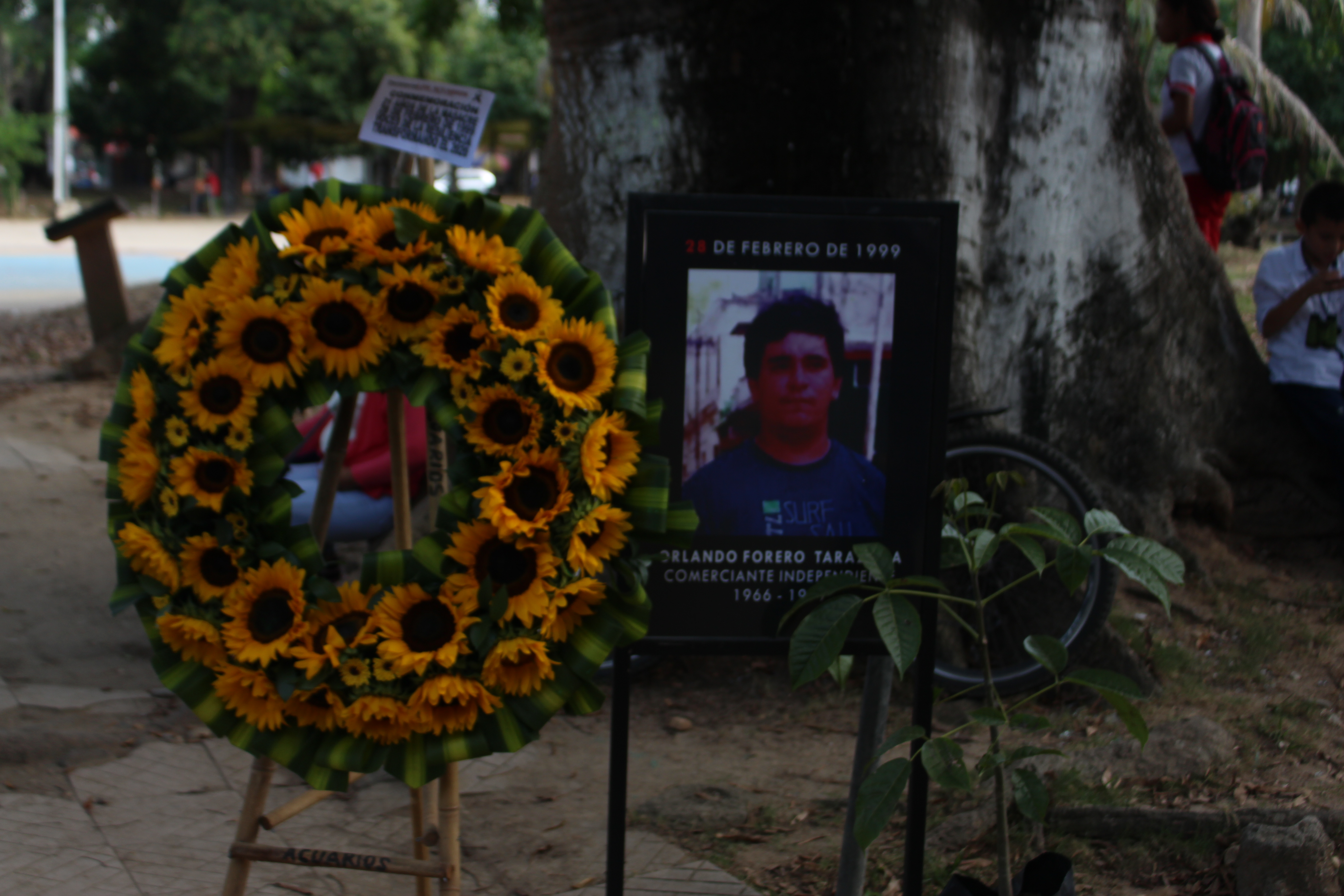 Conmemoración de la masacre del 28 de febrero de 1999.