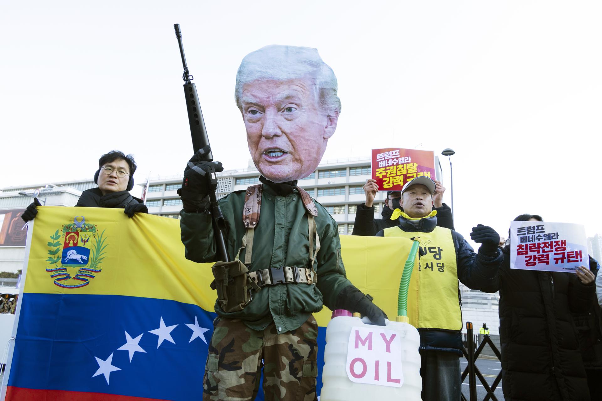 Rodríguez niega injerencia externa, pero Trump dice que Venezuela aceptó darle petróleo