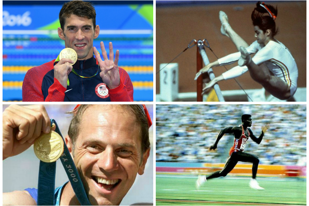 Los más grandes deportistas olímpicos de la historia