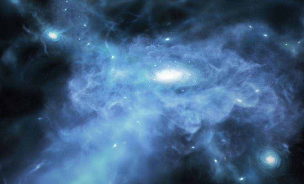 El telescopio James Webb tomó fotos del nacimiento de tres galaxias