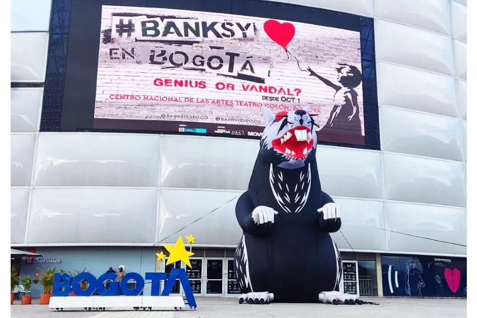 Esto es lo que se sabe de la primera exposición de Banksy en Bogotá