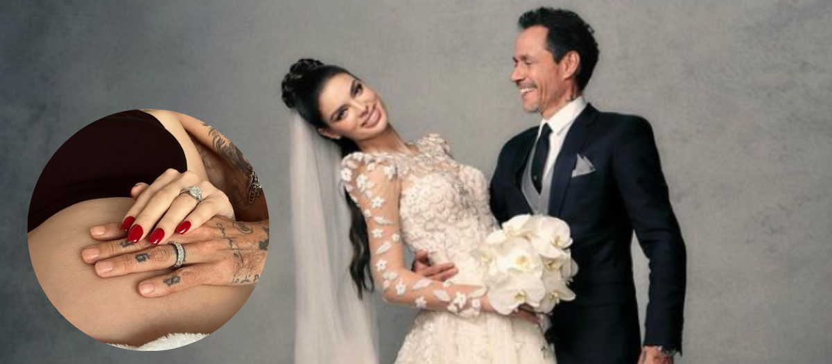 Nadia Ferreira y Marc Anthony