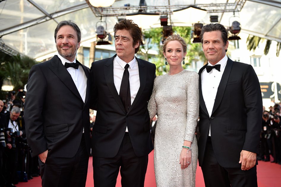 «Sicario» con Benicio del Toro sacudió al Festival de Cannes