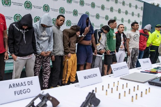 Bogotá: así cayó banda de sicarios que tenía relación con disidencias de las FARC
