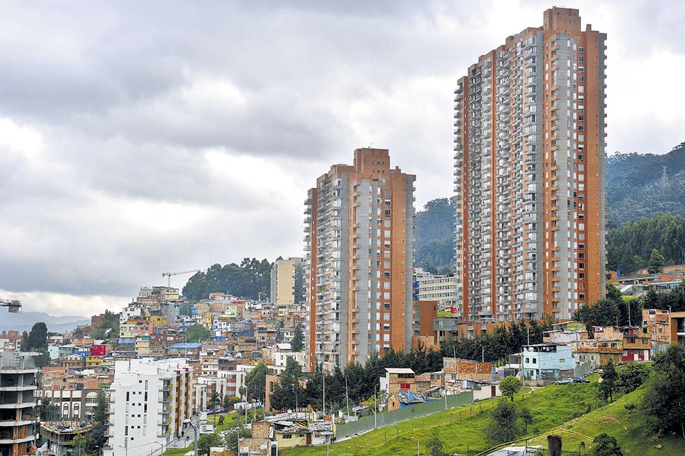 La apetecida tierra en los cerros