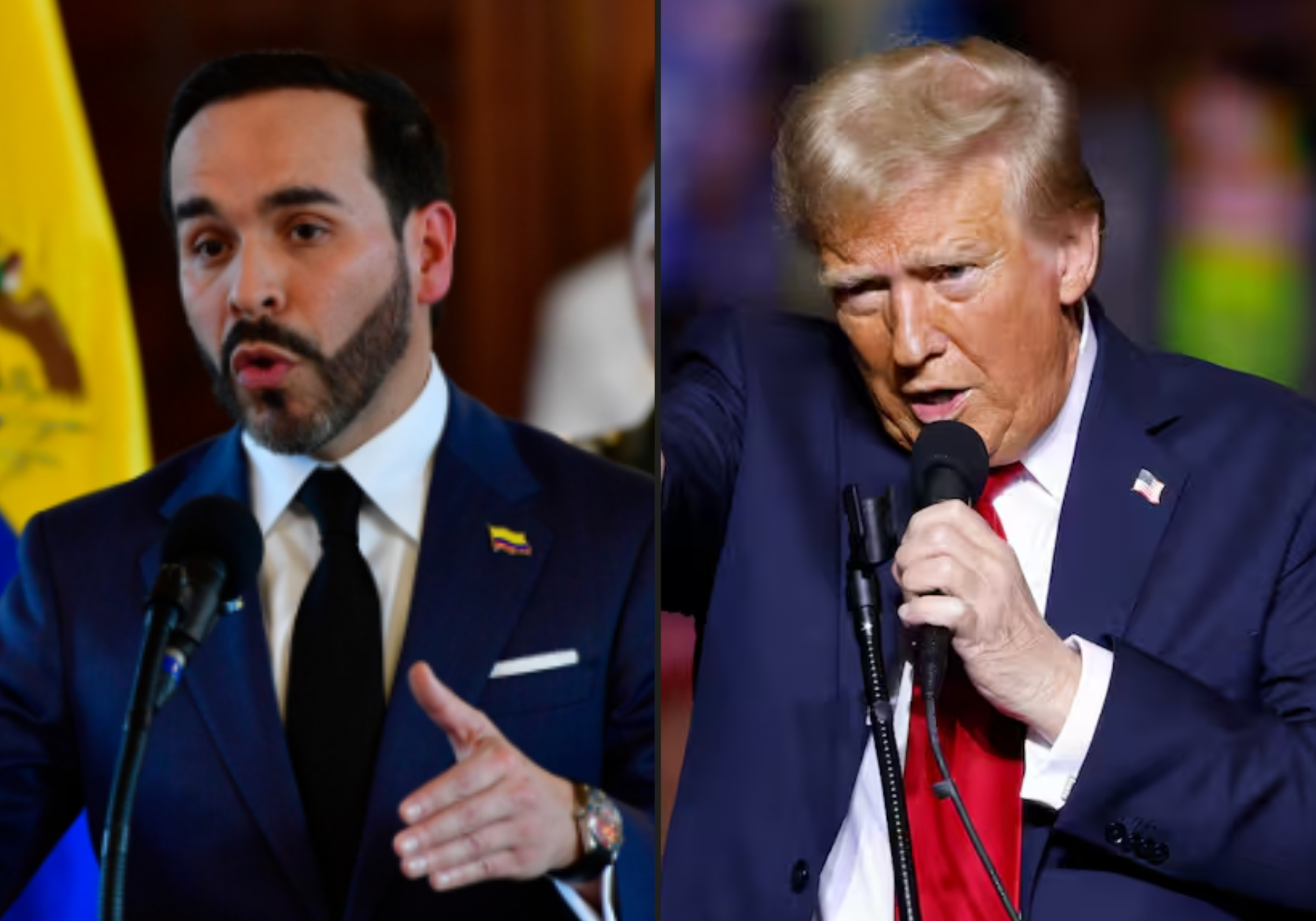 Trump saca pecho por su apoyo a De la Espriella: “No era el favorito”