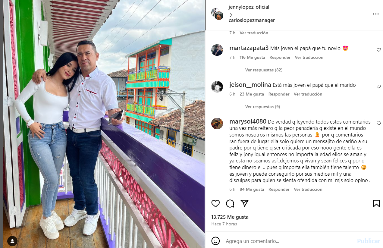 Suegro de Jhonny Rivera: él es el papá de Jenny López y a esto se dedica