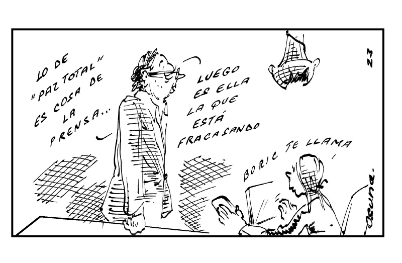 Volviendo trinos la paz