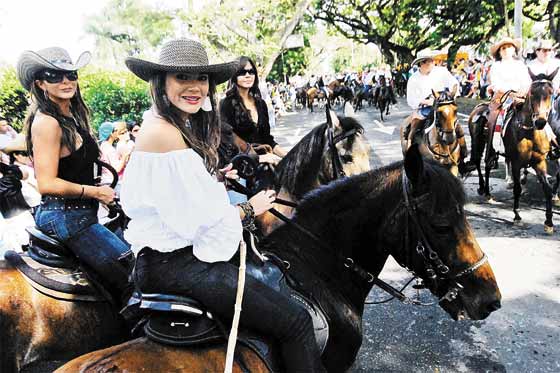 La cabalgata