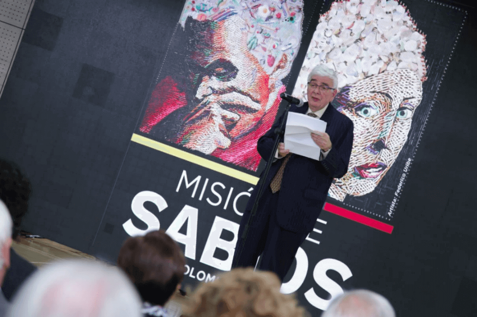 El discurso de Moisés Wasserman para la Misión de Sabios del Bicentenario