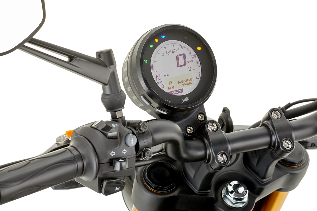 Auteco presentó la nueva TVS Ronin