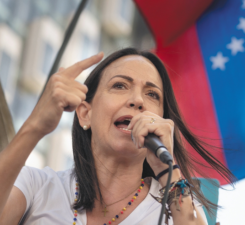 María Corina Machado: Maduro me inhabilitó porque sabe que le ganaré