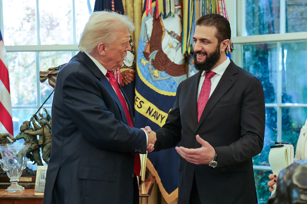 De la lista de terrorismo a la Casa Blanca: el presidente sirio se reunió con Trump