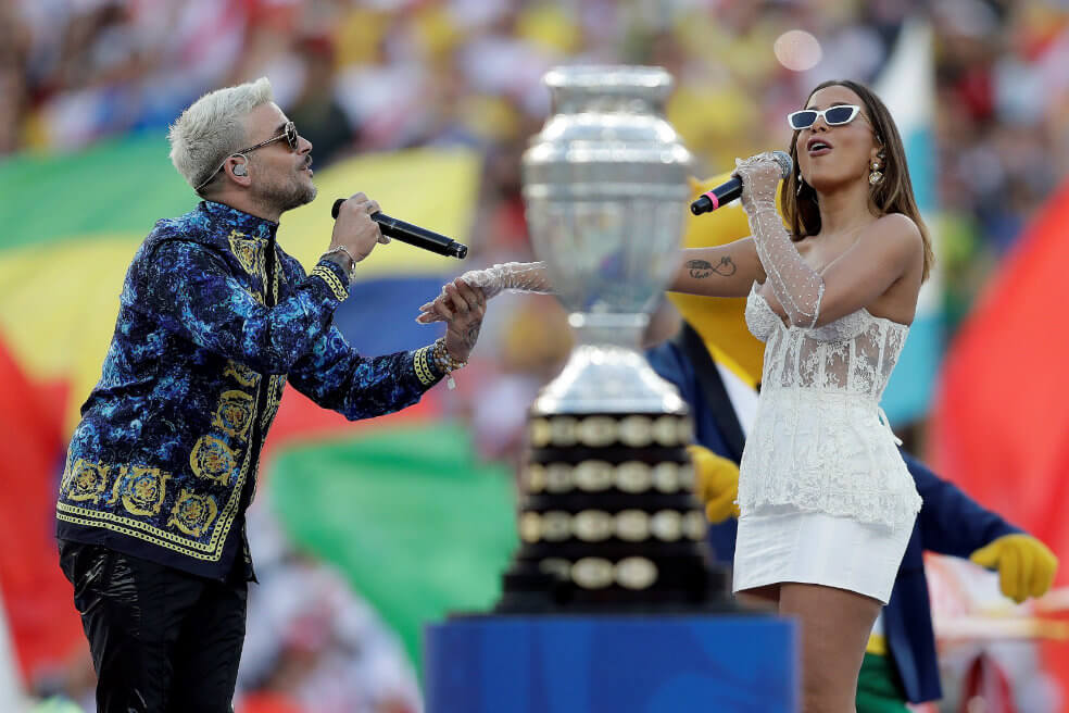 Así se vivió la clausura de la Copa América